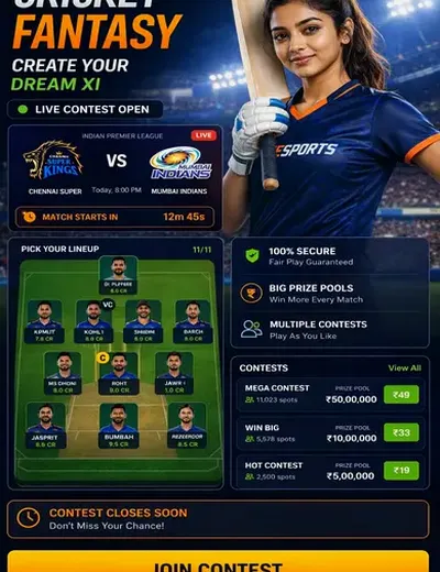 Pattichart (patti chart) fantasy cricket & matchday visual 3